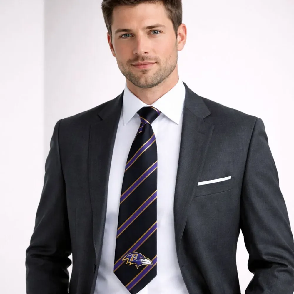 NFL Ravens Neck Tie
